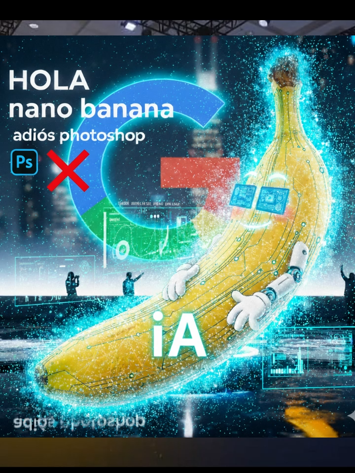 Google acaba de destruir a Photoshop… ¡GRATIS! 😱 #techsonel 🚨 Google lo hizo de nuevo: lanzó una IA que edita imágenes con SOLO texto… ¡y es GRATIS! 😱 Con Gemini y su motor Nano Banana (Gemini 2.5 Flash Image) puedes cambiar ropa, fondos, estilos y transformar cualquier foto en segundos. ¿Photoshop? Eso ya quedó en el pasado. 🔥 Esto es el FUTURO, y ya está aquí. 💥 Pruébalo ahora y no te quedes atrás 👇 #GoogleIA #geminiai #NanoBanana #ediciondefotos #IAGratis #ImagenesConTexto  #IA