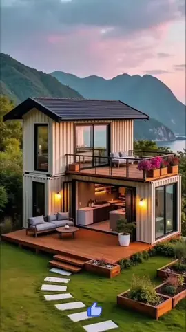 Ngôi nhà nhỏ nhưng đầy “chất sống” 🌿🏡✨ Không gian tối giản mà sang trọng, hòa mình giữa thiên nhiên núi rừng 🌄💚 🏡 Thiết kế tinh tế của Nhà Đẹp Gia Phố mang đến trải nghiệm sống an yên và hiện đại 🌸 #nhadepgiaPho  #nhalapghep #kientrucxanh #nhacontainer  #GiaPhoArchitecture