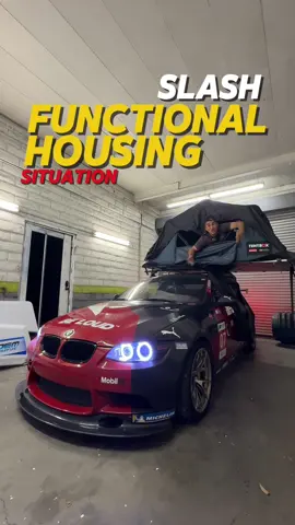 INTRODUCING WORLD’S FIRST BMW M3 TRACK CAR / HOUSE 🏠🏎️💨 #BELOUD