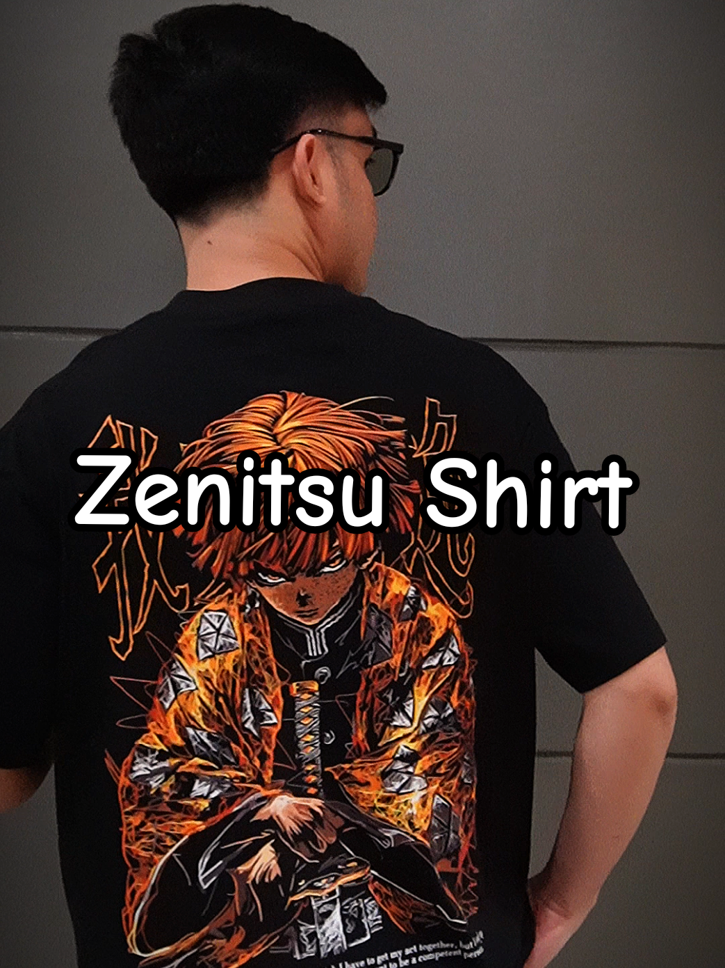Replying to @mackoymasahista #tshirt #demonslayer  #zenitsu #zenitsuagatsuma #tshirtformen 