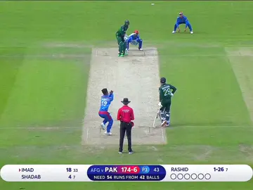 PART 1/PAK vs AFG Last Overs Thriller Drama 🤑🥵 🔥  #foryou #viral #ubaideditz #cricket #illu 