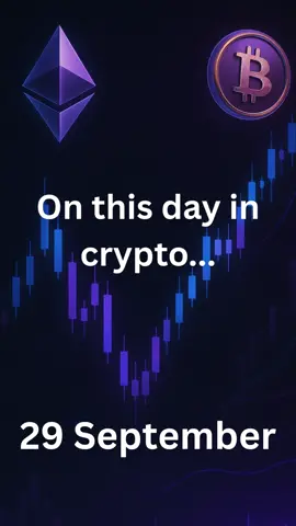 #otd #crypto #onthisday #cryptocurrency #bitcoin