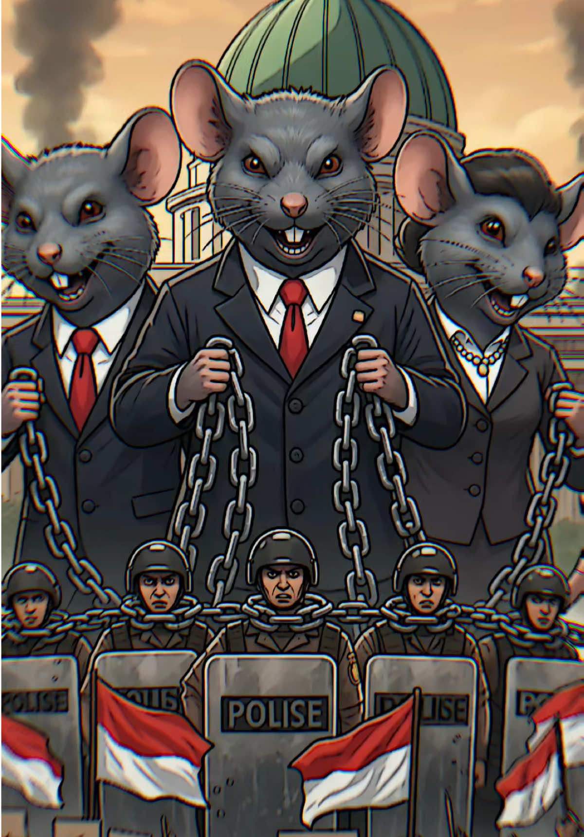 +62 Negara yang di pimpin oleh tikus-tikus  #saveojol #duka #saveindonesia #fyp 
