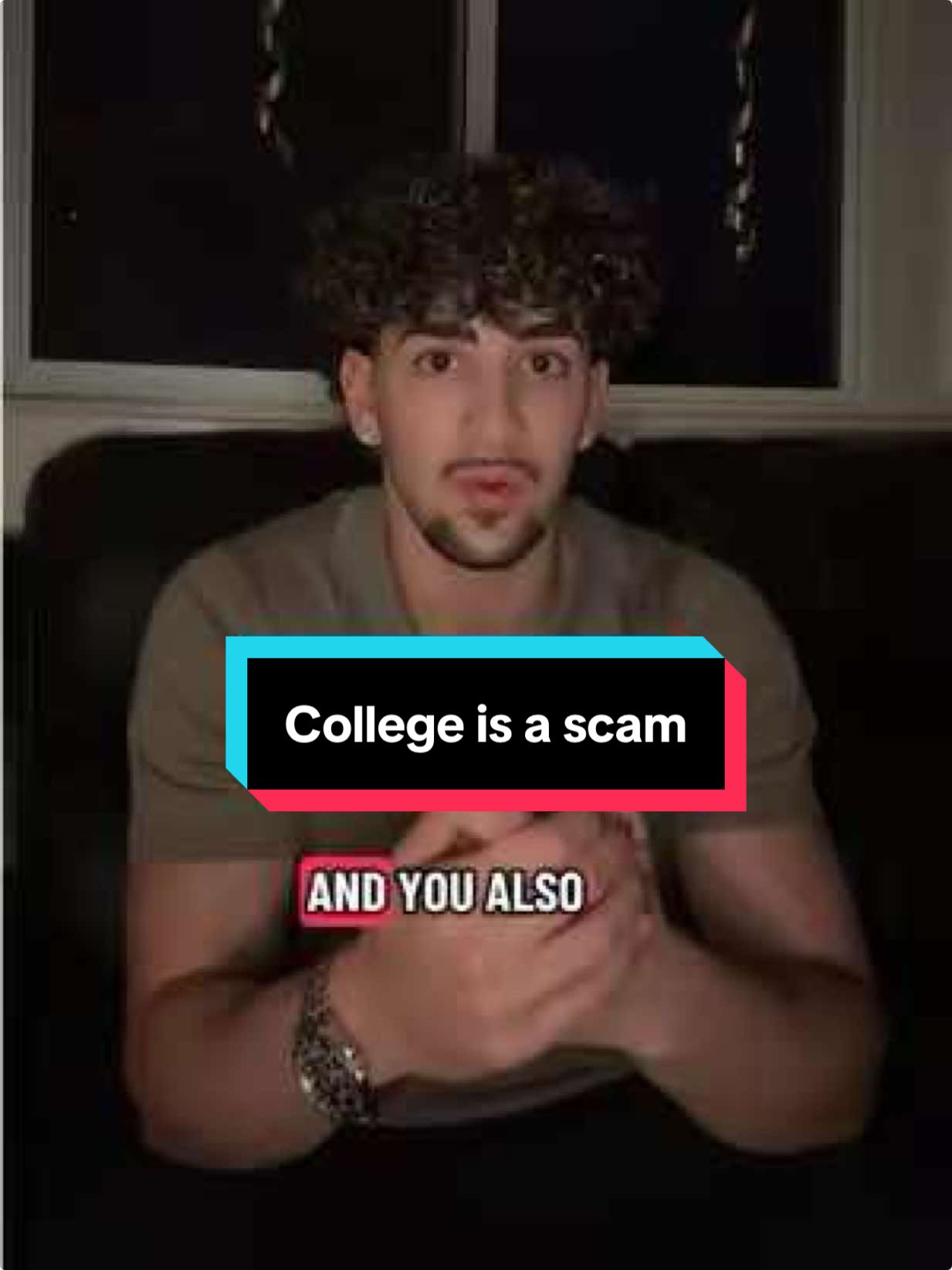 College is a scam! #selfemployed #fypシ 