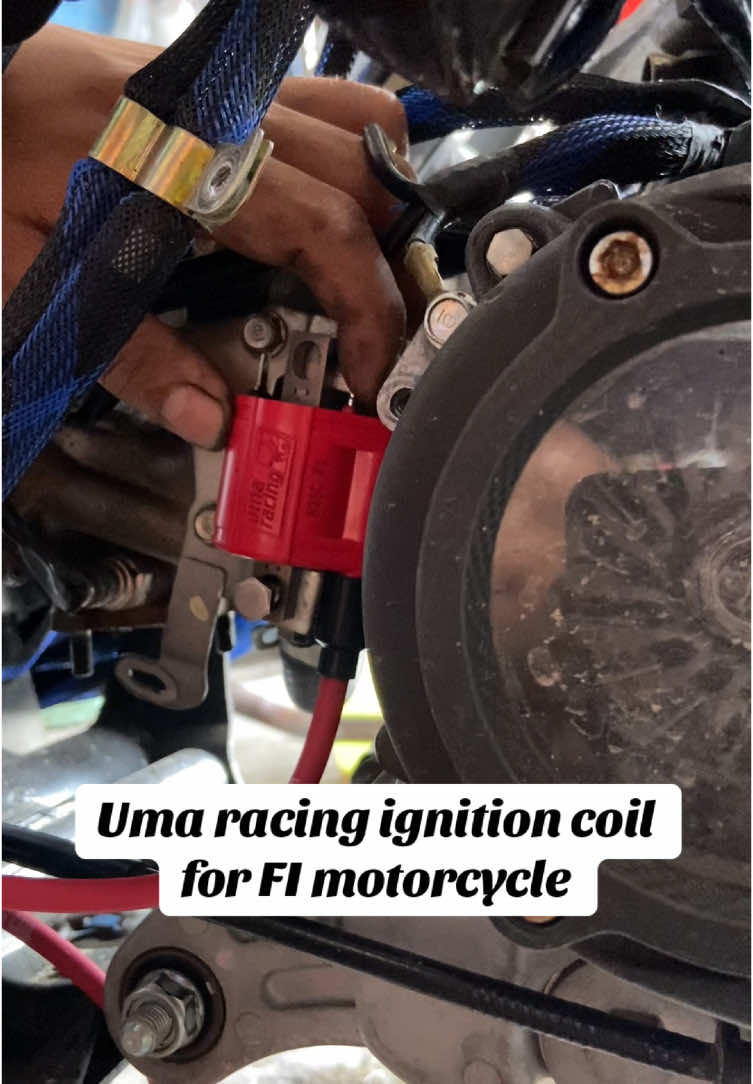 Uma racing ignition coil for fi motorcycle #fyppppppppppppppppppppppp #fypシ゚viral #shop #ignitioncoil #umaracing 