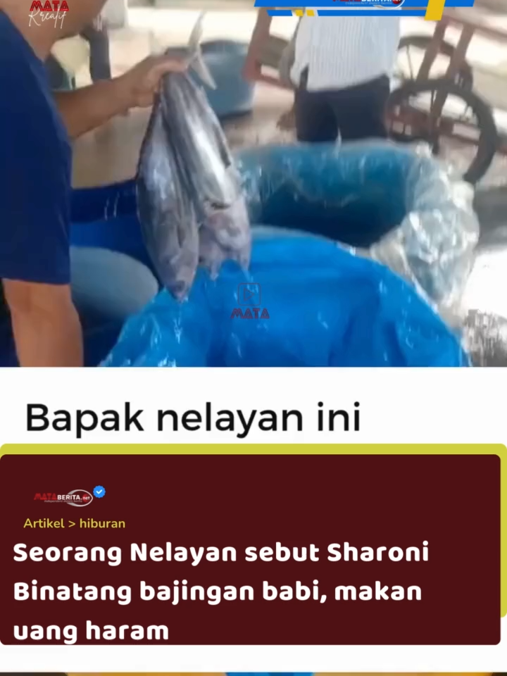 Seorang Nelayan sebut Sharoni Binatang bajingan babi, makan uang haram #viral #fypシ゚