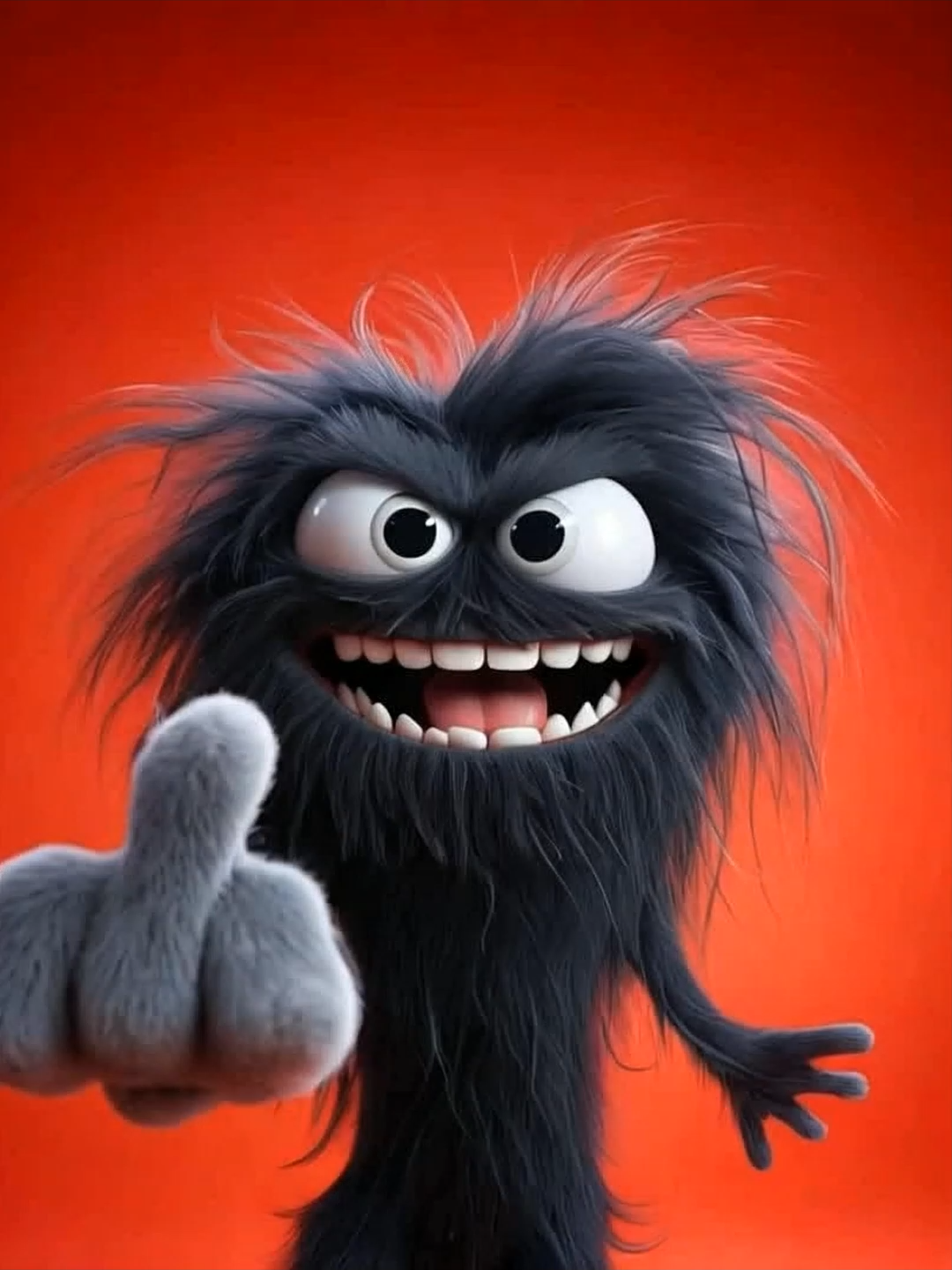 That moment when ‘nice’ has left the chat 😇😈 Made with @imagineart_official #NotToday #savage #LetItOut #CuteButCrazy #MoodSwitch#imagineart #happymonstercrew
