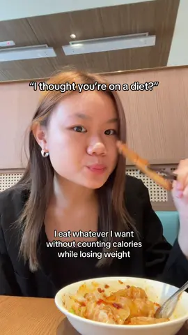 Going on a diet but it doesn’t mean you have to stop eating the food that you like or cutting sugar 🤘🏻 #loseweight #weightloss #howtoloseweight #weightlosstips #fyp 