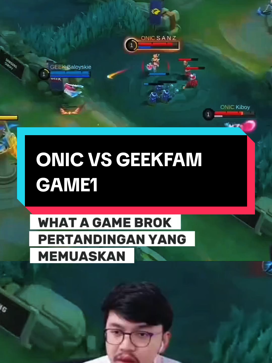 Team Fight | ONIC VS GEEKFAM | MPL ID S16 |GAME1|#MLBBNEXT2025 #SeasonsEndGiveaway 