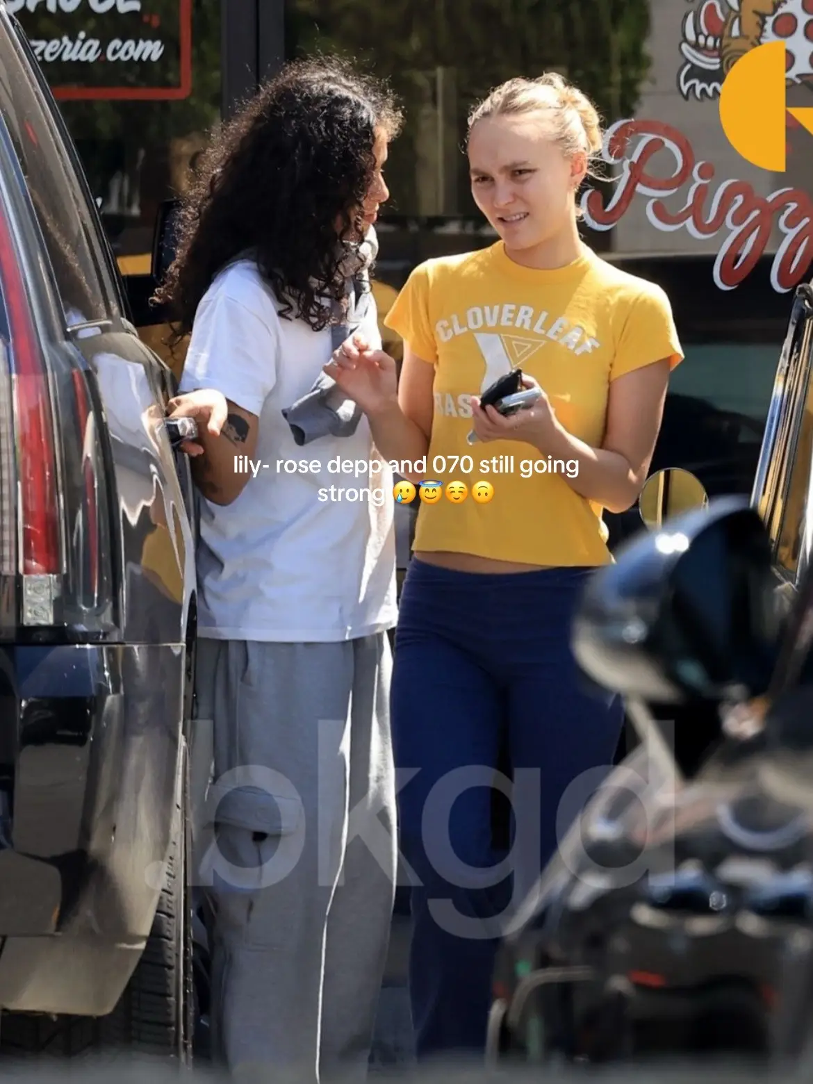 they are so casual and fun dating for a while while #lilyrosedepp #070shake #fypシ 