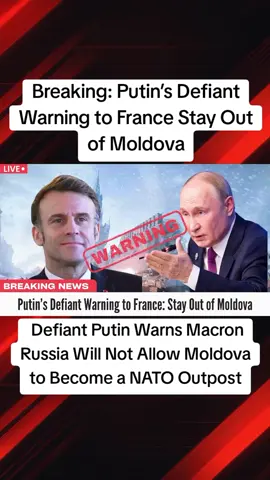 Putin’s Defiant Warning to France: Stay Out of Moldova|LB03 #ukgovernment  #Macron #uknews  #breakingnews #geopolitics 
