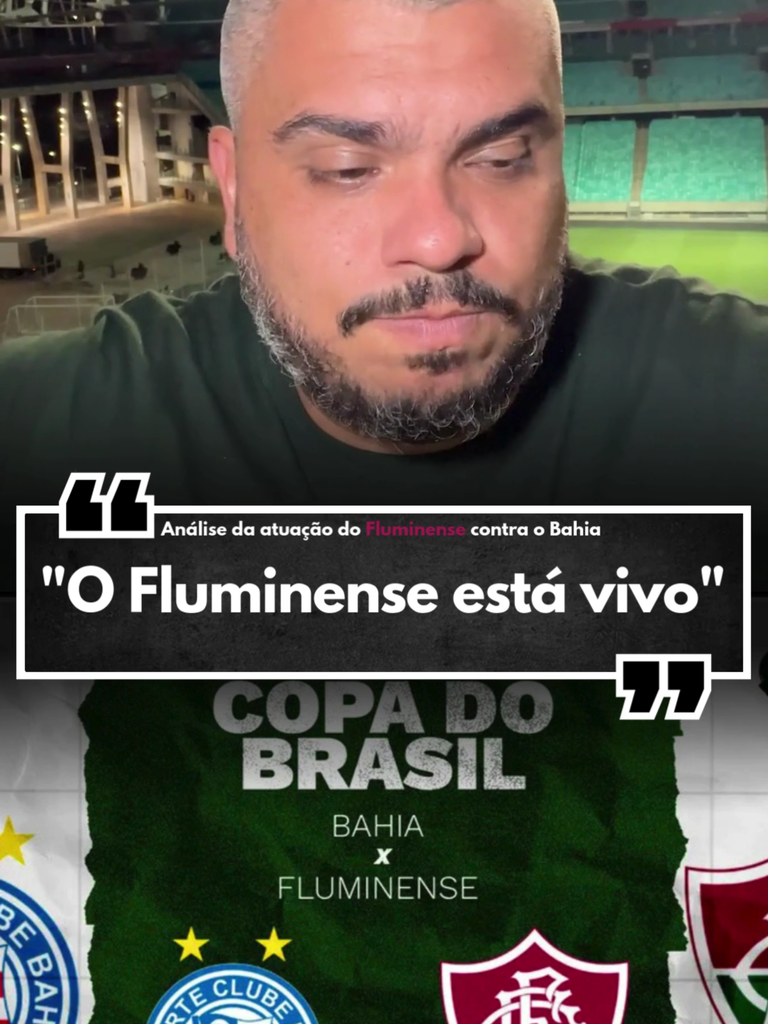 PHILL ANALISA ATUAÇÃO DO FLUMINENSE CONTRA O BAHIA #fluminense #bahia #futebol #copadobrasil