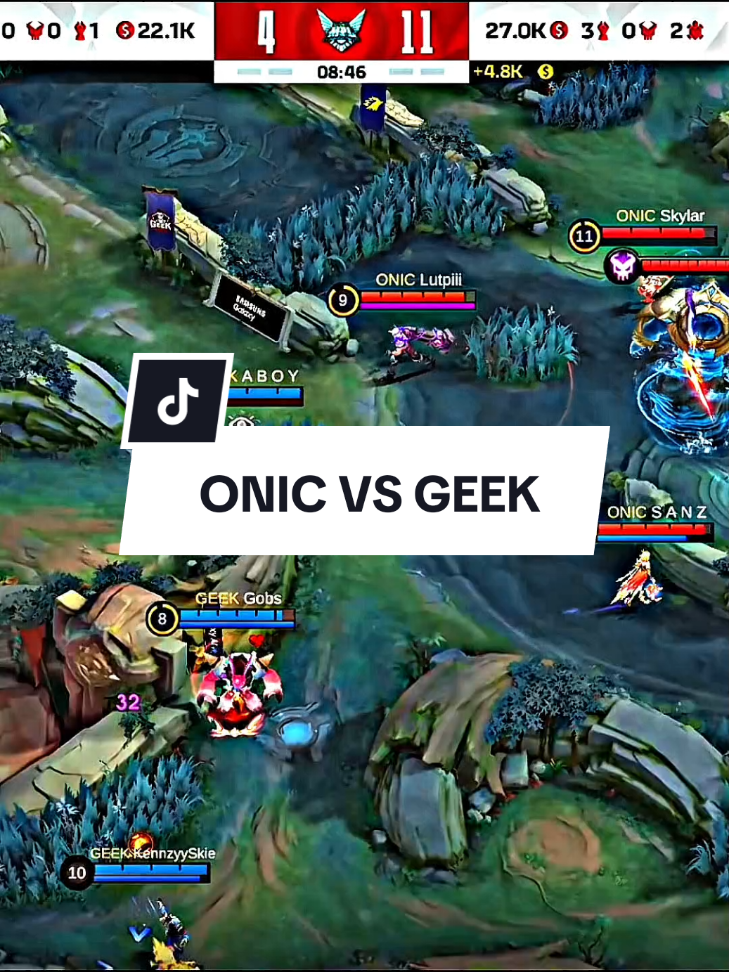 TEAMFIGHT MPL ID S16 | ONIC VS GEEK GAME 1 WEEK 2  #MLBBNEXT2025 #SeasonsEndGiveaway 