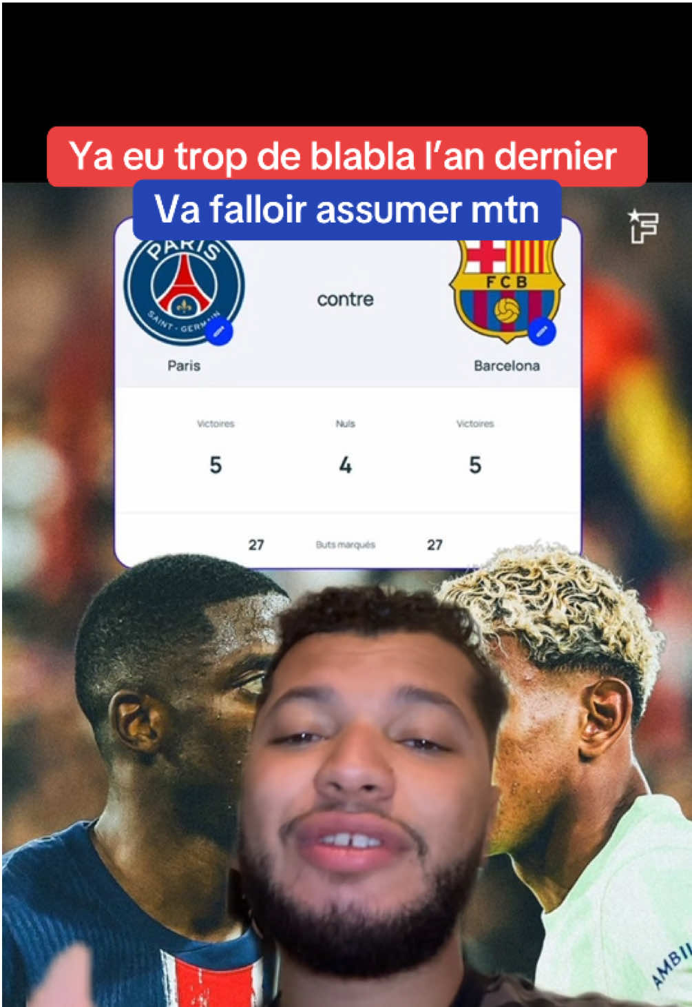 Psg barca on a hate #psg #barca #parissaintgermain #footballtiktok #ldc 
