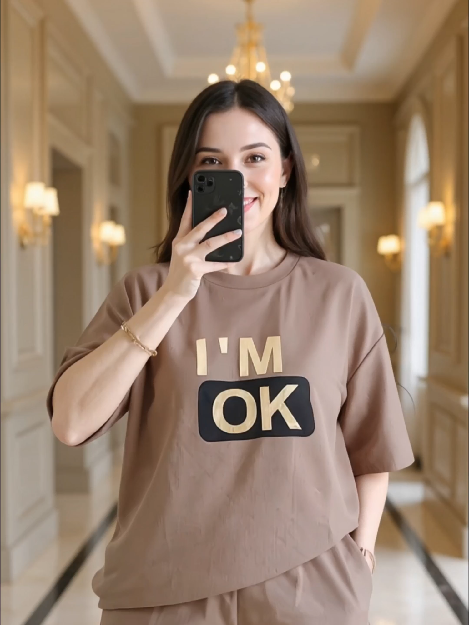 “Level up ang casual look mo! 😎 IM OK Waffle Oversized Tshirt Terno – unisex, breathable at stylish. Perfect pang-errands o chill night out. One set, endless style!”#UnisexStyle #OversizedOOTD #WaffleTerno #ComfyAndTrendy #StreetwearVibes #CoupleStyle #DailyEssentials #MinimalistFit #CasualLook #Fashion2025