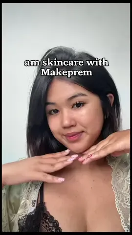 @Make P:rem Global Official  နဲ့ morning skincare ကြမယ် 🙌🏼🫧 #makeprem #makepremglobal #kbeauty #skincare #cleanbeauty