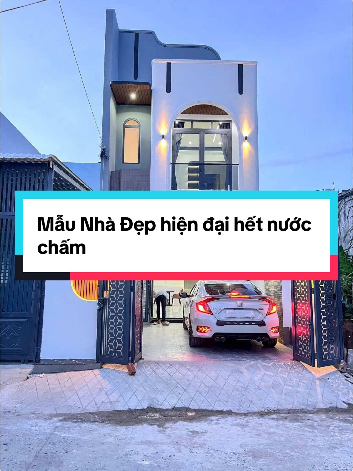 Nhà Đẹp ô tô đậu trong nhà hiện đại #nhadatcantho24h #quocdatnhadep #quocdatrealestate #nhadep #LearnOnTikTok 