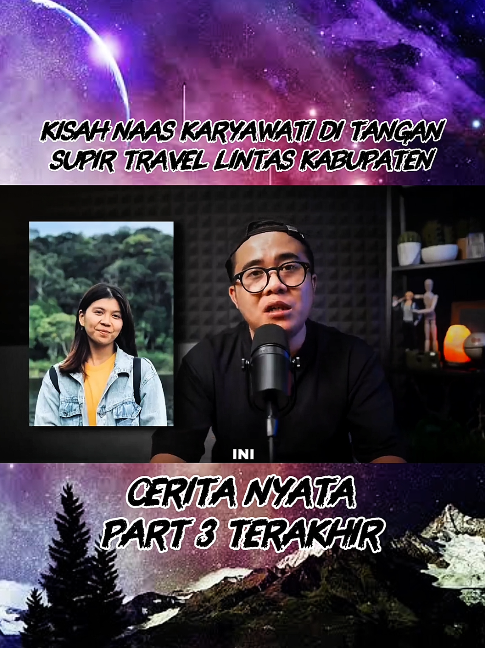 Kisah naas karyawati di tangan Supir travel lintas Kabupaten Part 3 terakhir #fyp #ceritanyata #rizkawadiono #ceritahoror #ceritamisteri 