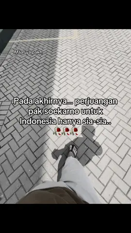 Maaf ya pak soekarno.. #fyp #brimob #dpr #soekarno 