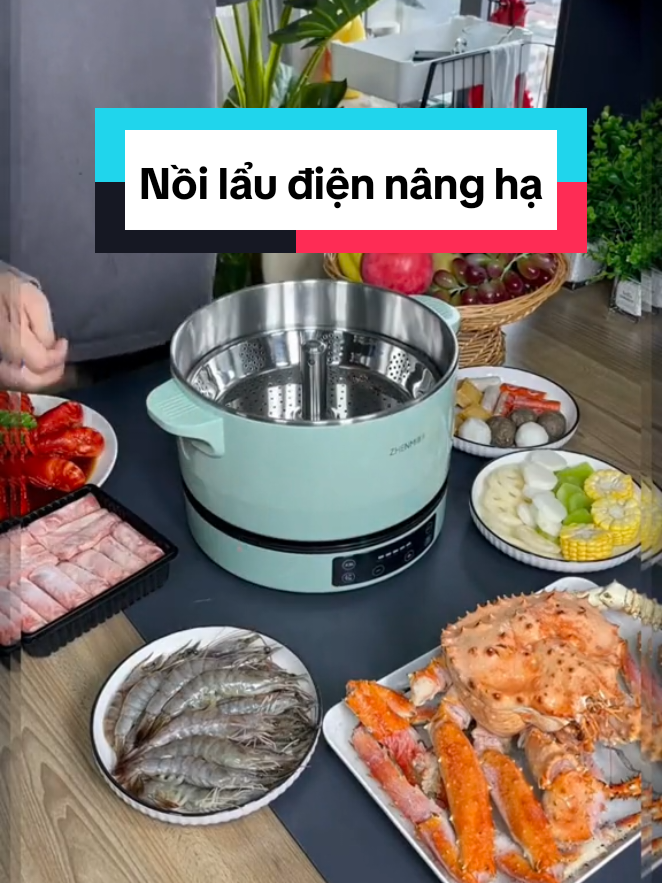 Nồi lẩu nâng hạ theo ý muốn @Vitamin House #dodunggiadinh  #vitaminhouse25 #giadungtienich #noilaudien #noilaudanang 