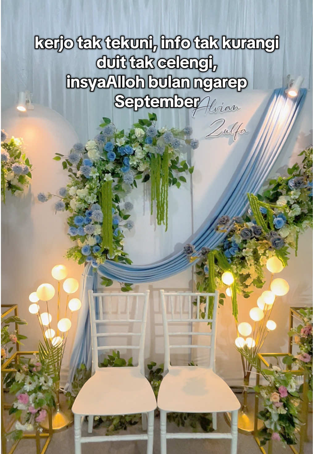ulan mulud yo cah? . #kangdekorbanyuwangi #dekorasilamaran #dekorasitunangan #dekorasibanyuwangi #dekorasiengagement 