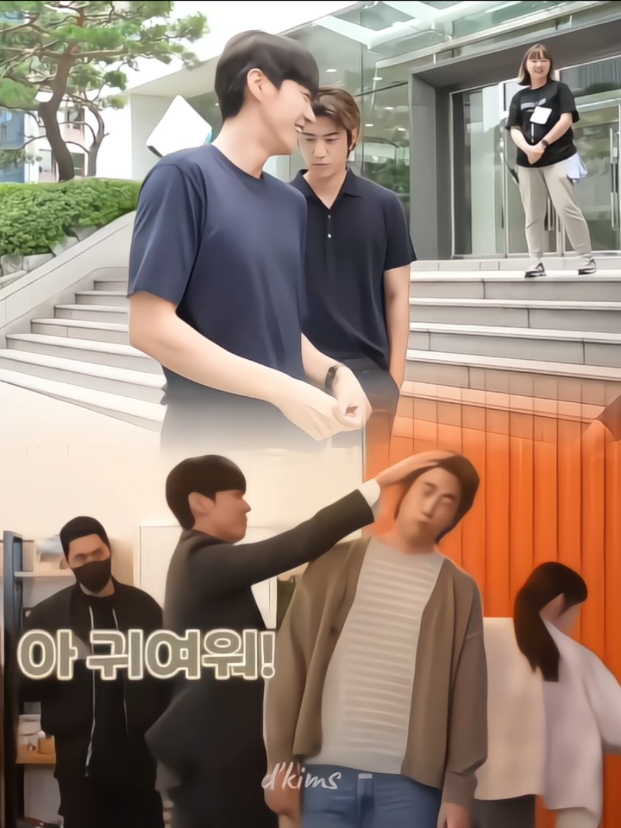 gini nih klo kerja bareng Bestie😜  #kimyoungkwang #김영광 