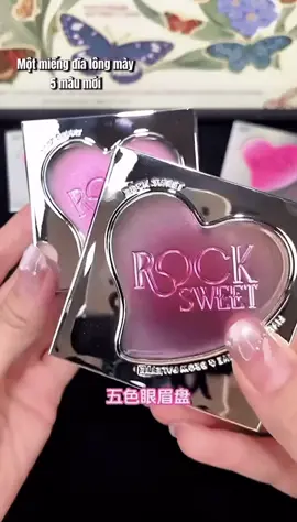 Bảng màu siêu Hot những ngày qua. Dưới ánh đèn lấp lánh thật sự #rocksweetphấnmắt #phanmat #xuhuongtiktok 