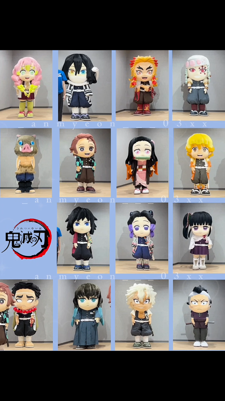 みに隊士たちのラジオ体操♪ #鬼滅の刃 #demonslayer #竈門炭治郎 #竈門禰豆子 #我妻善逸 #嘴平伊之助 #煉獄杏寿郎 #宇髄天元 #冨岡義勇 #胡蝶しのぶ #不死川実弥 #甘露寺蜜璃 #伊黒小芭内 #時透無一郎 #悲鳴嶼行冥 #栗花落カナヲ #不死川玄弥 #みに隊士 #ラジオ体操 