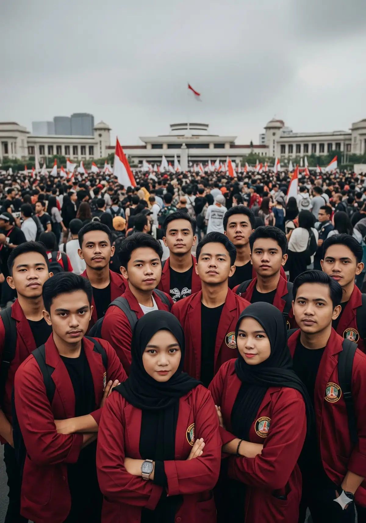 saya hanya bisa menunggu hasil yang terbaik untuk kita semua,. semangat untuk semua yang ikut di barisan sana, semoga tidak ada lagi korban jatuh dalam aksi kali ini. #demo #1312 #acab #photolab #gemini 