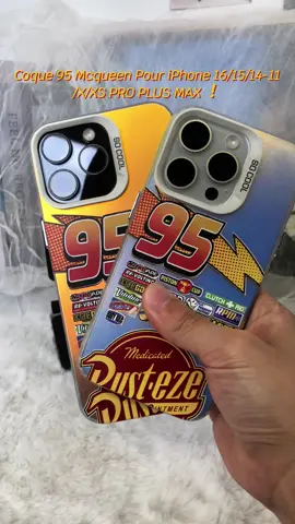 👑Coque 95 Mcqueen Pour iPhone 16/15/14-11/X/XS PRO PLUS MAX – #IPBSLCAR1 !#CoqueMcqueen #iPhoneCoque #IPBSLCAR1 #TikTokShop