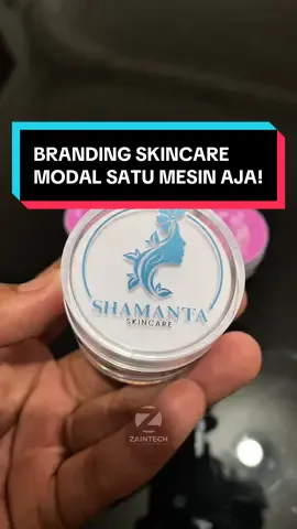 Branding bisnis skincaremu, cuma dengan satu mesin printer uv aja lho! Yuk cobain langsung ke showroom kami✨ #skincare #skincareproducts #skincaretiktok #uvprint #uvprinter 