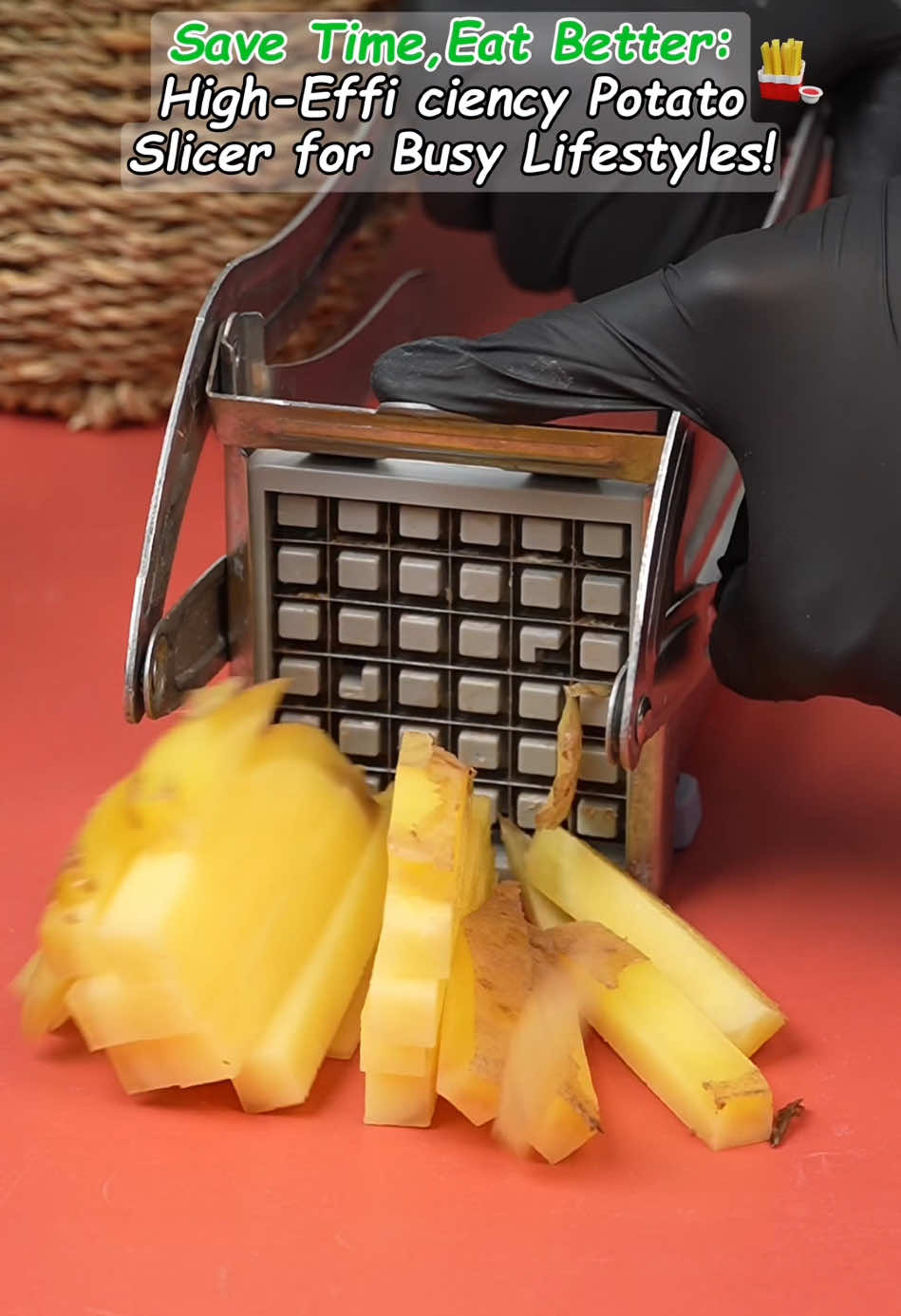 Don’t miss out on this old-school potato slicer #fypシ #kitchen #fyp #tiktokshopmademebuyit #outdoorfun #frenchfries #potatoslicer #potatocutter #tiktokshop #tiktok 