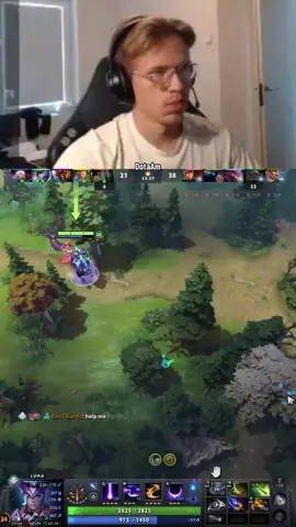 даже он не выдержал…                   #topson #dota2 #дота #dota #twitch 