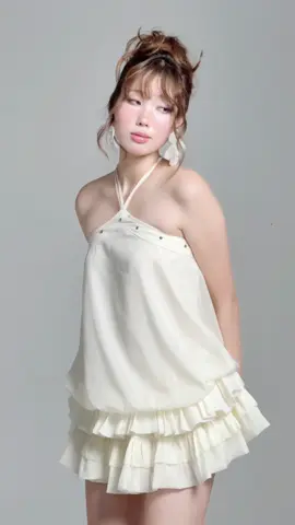 Pearl Ruffle Dress #fyp #gloriouspalette #vayxinh #dress #xuhuong 