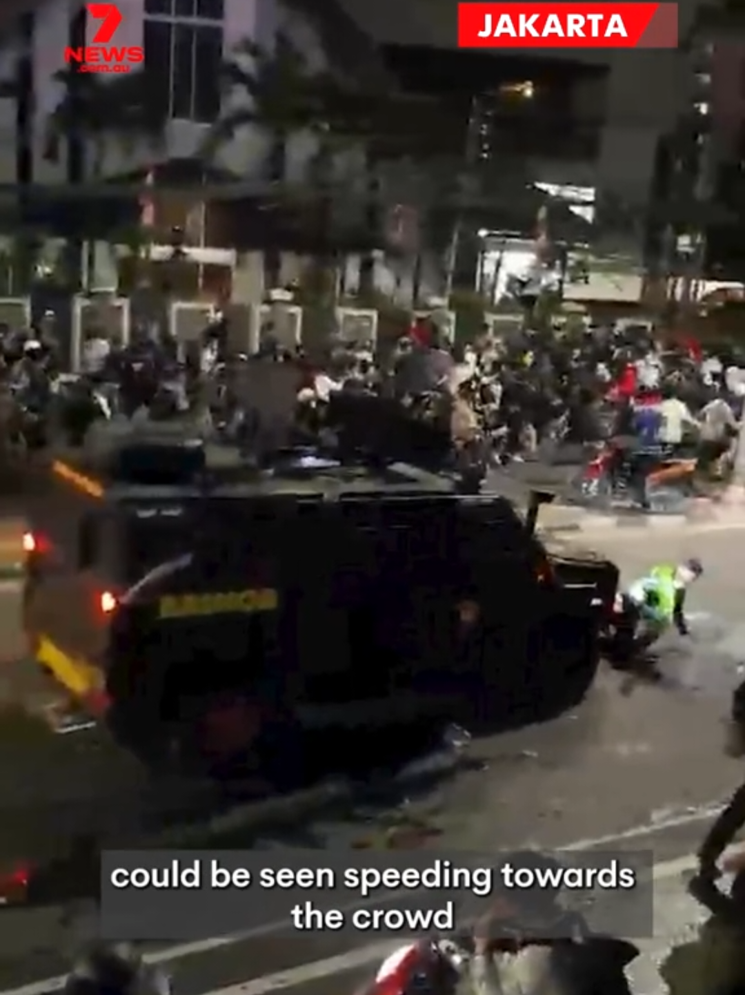 Student protestors have vowed to hit the streets again after a 21-year-old man was killed when nighttime clashes with police turned ugly in Jakarta. #7NEWS Asia Editor James Carmody is following