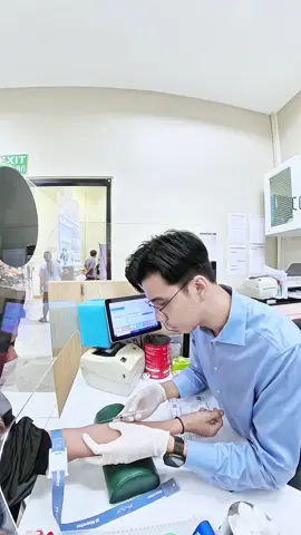 #เจาะเลือด #Phlebotomy #OPDlife #ClinicalVibes #FYP