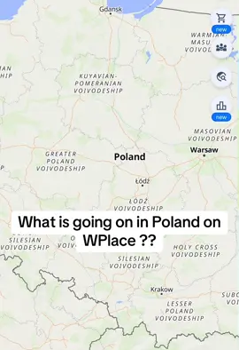 What is going on in Poland on WPlace ?? They took over another country ? #wplace #wplacelive #pixelart #poland 