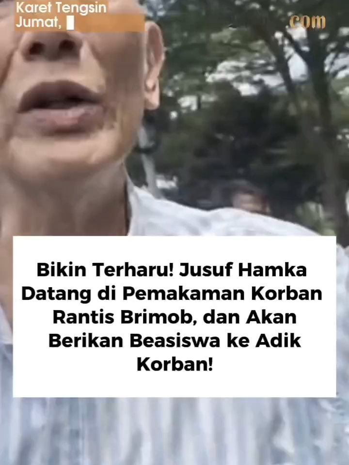 Adik korban rantis brimob akan diberikan beasiswa #fyppppppppppppppppppppppp #jusufhamka #beritaterkini #indonesiagelap #tiktoktainment