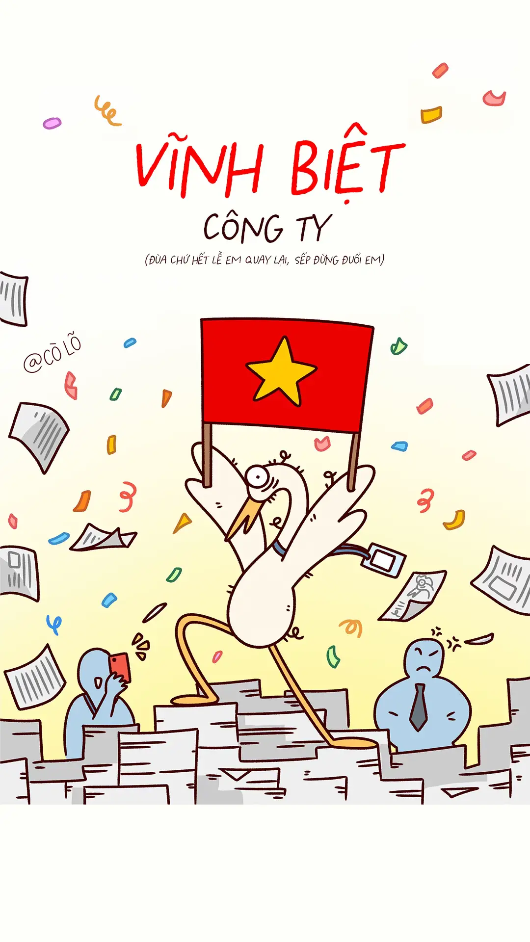 Tạm biệt Công Ty, toai nghỉ lễ đây 😌😌 #vietnam #a80 #trending #xuhuong #viral 