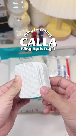 Bông tẩy trang Calla Bạch Tuyết  #bongtaytrang #calla #bongbachtuyet #bongtaytrangsachsau #lamsachda
