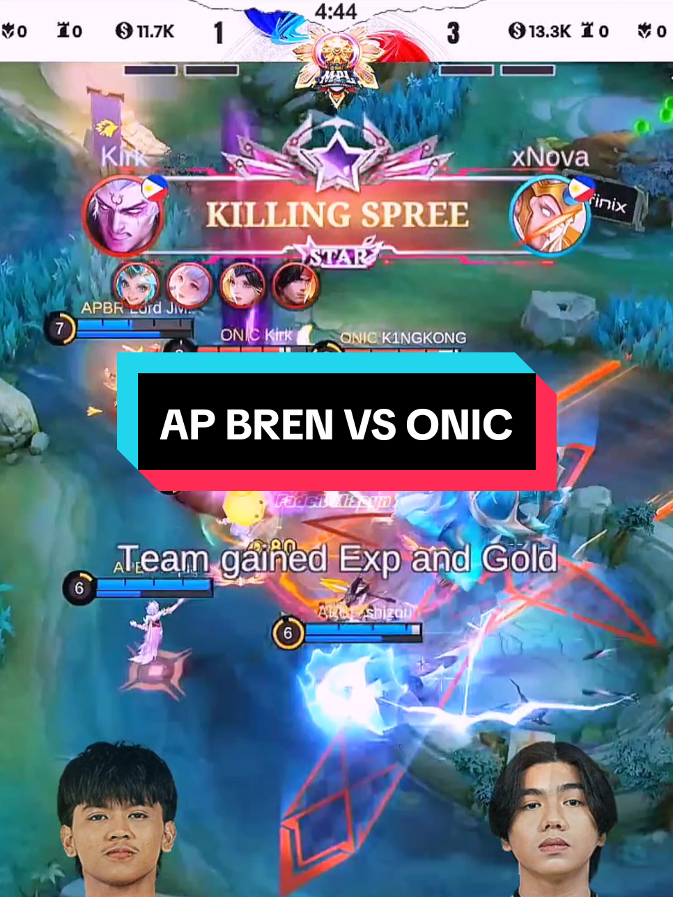 Ap Bren vs Onic PH Game 1 MPL PH S16 W2 #MLBBNEXT2025 #SeasonsEndGiveaway #Luckystarchest #MPLPHS16 #Onic 