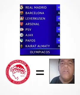 Apparently you get more views with a longer caption so I’m here to try it out hehehe, Also RIP olympiacos, you will be missed #ucldraw #olympiacos #championsleague #barcelona #rip