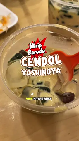 Es cendol di yoshinoya diskon beli 2 gratis 1,, endooool bangeeet  #jelajahbegah #yoshinoya #yoshinoyaindonesia #yoshinoyabanjarmasin #dutamallbanjarmasin #banjarmasin 