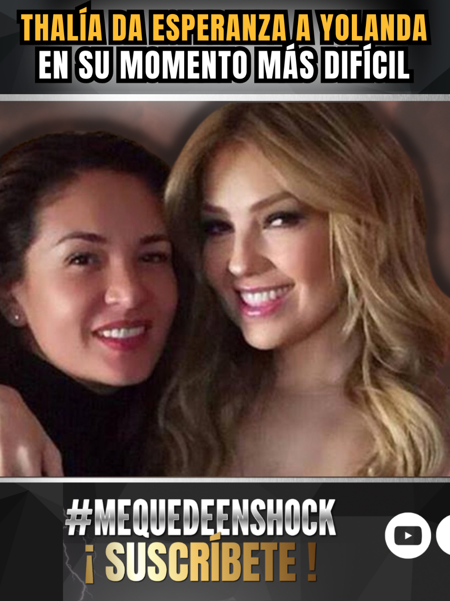 Detrás del video que hizo #Thalía a ##YolandaAndrade  #MeQuedéEnShock! 