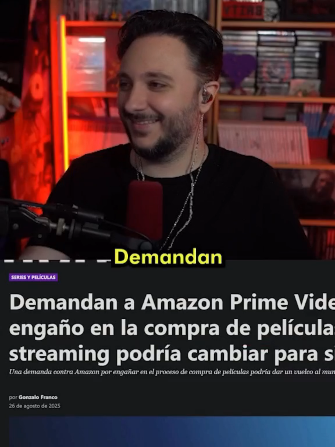Amazon Prime en líos por vender pelis que no puedes quedarte #amazonprimevideo #noticias #fyp #amazon