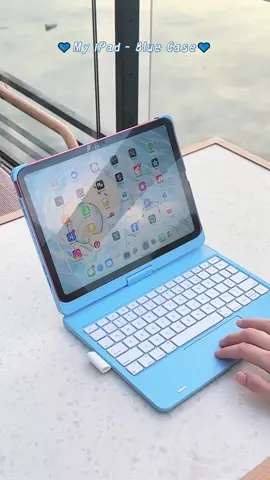 ✨ Meet your new favorite accessory! This stunning Sky Blue TypeCase just dropped! 💙 Turn your iPad into a laptop—without the laptop price. Perfect for notes, essays, and crushing your school goals. 📚 #typecase #ipadkeyboard #keyboardcase #ipadsetup #studentessentials #backtoschool #foryourpage 