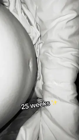 25 weeks today and baby is getting stronger by the day ❤️ first proper kicks picked up on camera, it’s so exciting ✨#pregnant #decemberbabies #pregnancyjourney #secondtrimester #babykicks 