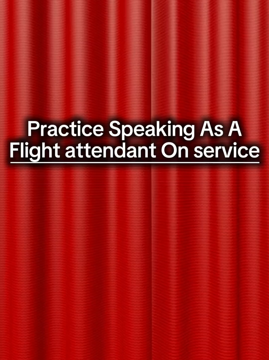 Practice Speaking As A Flight Attendant On service 🥩🍗 #speech #publicspeeking #teleprompterchallenge #flightattendant #jet2holidays 