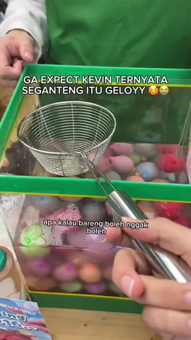 Boleh ga si godain klo cowonya ganteng? 🥺😭 #fypage #kevinciledug #viralditiktok #makananviral #balonkopimeletus 