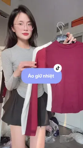 Áo giữ nhiệt nhiều màu #aogiunhiet #aogiunhietnu #aonu #oufit #xuhuong 